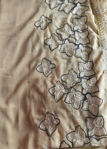 CREAM SAREE