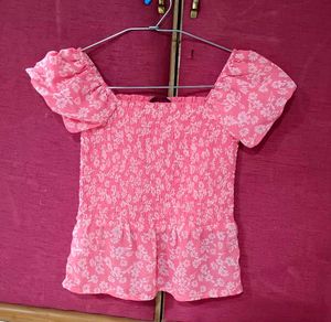 Pink Cute Top For Girl❤️