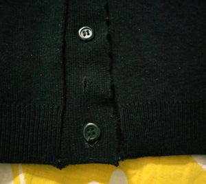 Woollen Blouse (Black, 34&#34;)