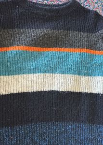 M&amp;S Kids Striped Knit Sweater