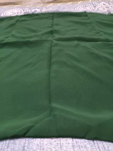 Dark Green  Georgette