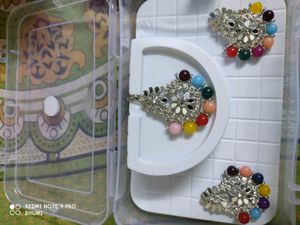 Necklace With Mang Tika And Jumke