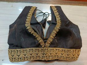Black Organza Blouse