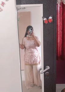 Grara Suit With Full Embroidery Work
