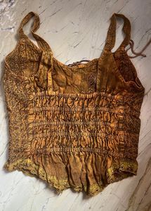 Vintage Embroidered Tank Top