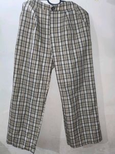 Checked Trousers