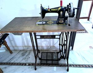 👉Foot Operated +Manual Sewing Machine Combo