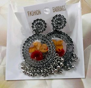 Clover Resin Drop Earrings 2 Pair Combo