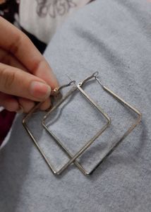Square Drop Earrings