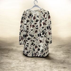 Patterned Mini Dress