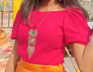 Athena Sweetheart Neck Puff Sleeve Top