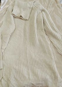 Cozy Knit Turtleneck Sweater dress