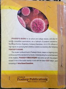 CBSE Class 9 Biology Pradeeps SCIENCE book
