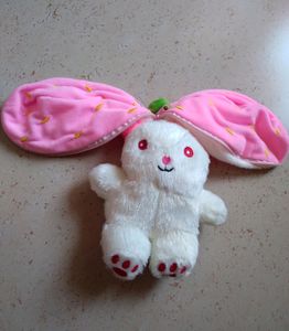 Straberry Chain Reversible Bunny Soft Toy 🐰