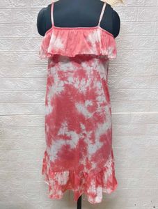 🎁Buy Two Get One Free🎁Tie-Dye Ruffle Dress