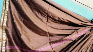 Elegant Brown Saree
