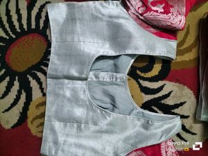 Partywear Grey Saree