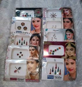 Fancy Bindi Collection combo pack of 10