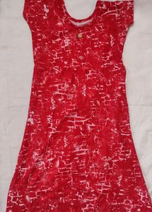 Top, M Size, Red