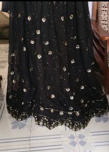 Black Lahenga Skirt