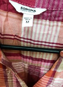 Plaid Button-Up shirt