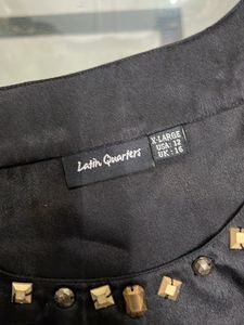 Little Quartier Black Embellished Top