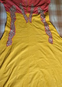 Daily Wear kurti - Mustard Yellow