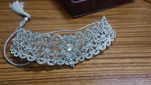Bridal Jewelry  Silver Stone Necklace