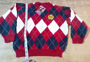 Argyle Pattern Sweater