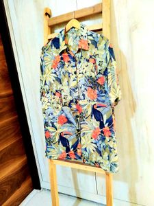 Printed Shirt Bust Size-40