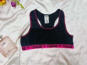Tradie Black Sports Bra