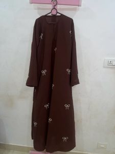 Bow Abaya With Hijab