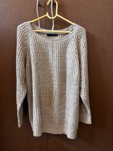 Cozy Knit oversized Sweater - free size