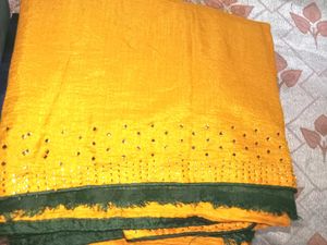 Festive Wear Sawan Special Saree...With Blouses