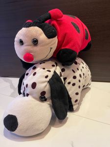 Baby Dog Foldable Cushion Pillow Soft Toys
