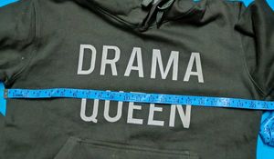 Drama Queen Olive Green Hoodie