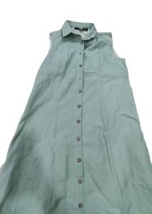 Madame Original Women Dress Ankle Length With Belt