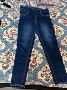 Dark Blue Denim Jeans 28-30