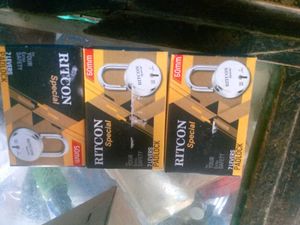 New Ritcon Special Padlocks - 50mm 3 Piece,