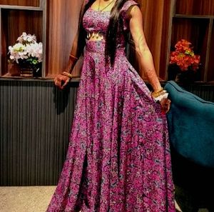 Paisley Ethnic Gown