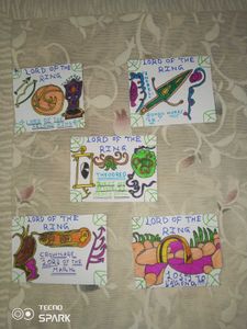 Lord Of The Ring. VIP CARDS.