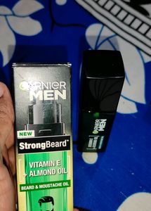 Garnier Men New Strong Beard Vitamin E+ Almond Oil
