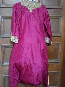 Elegant Embroidered Zardozi Handwork Kurta