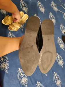 Patent Black Solid Shoes!