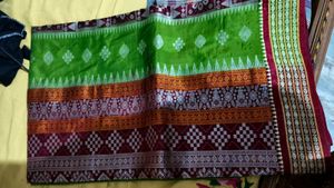 Bomkai Patta Fancy Saree
