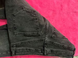 Gray Distressed Jeans