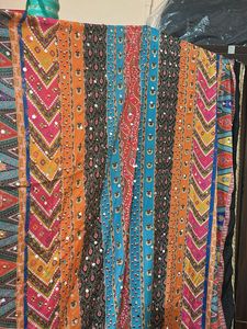 Multicoloured Garba Dupatta