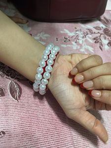 Pearl Bangles - Set of 2