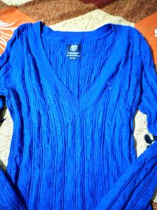 Striped Knit Sweater