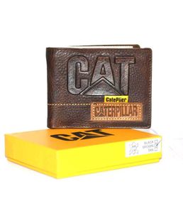 CAT Leather Wallet For Unisex